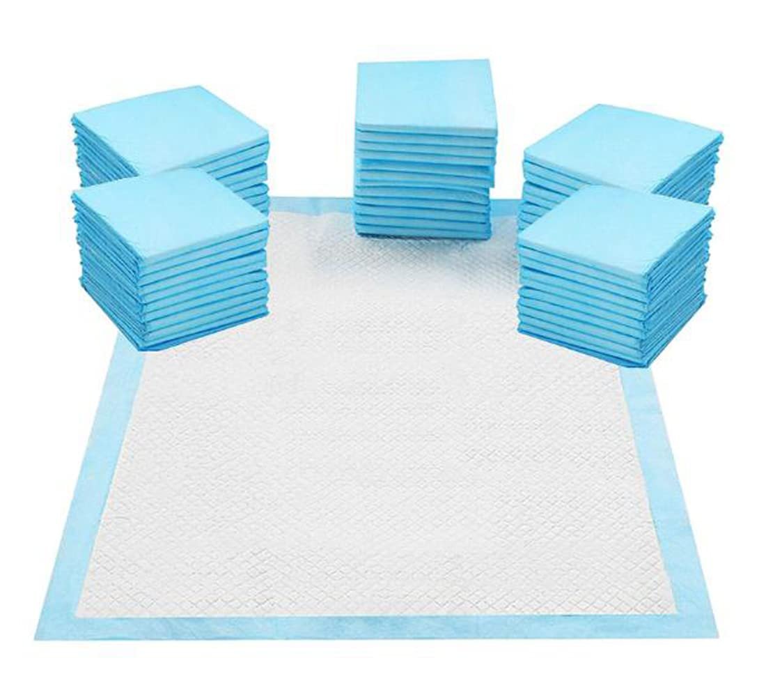 DOG n KITTY Heavy Duty Super Absorbent Fast Drying Toilet Pee Puppy Training Pads, Anti-Slip and Leak-Proof Puppy Pads for Pet (60 x 45 cm)
